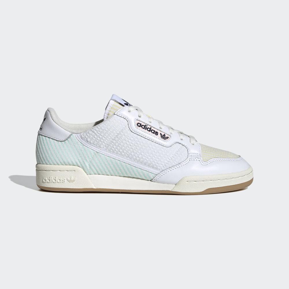 Originals Adidas Continental 80 Barbati Romania - Albi/Galbeni EG7922